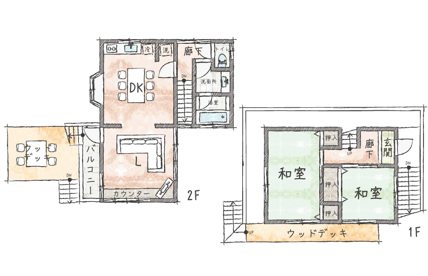 熱海貸別荘-間取り-くろたけ台1-631